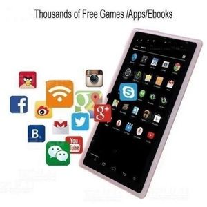 Kids Tablet PC 7in Android 4.4 Touch screen Dual Camera 1.5GHZ Wi-Fi-Brand New